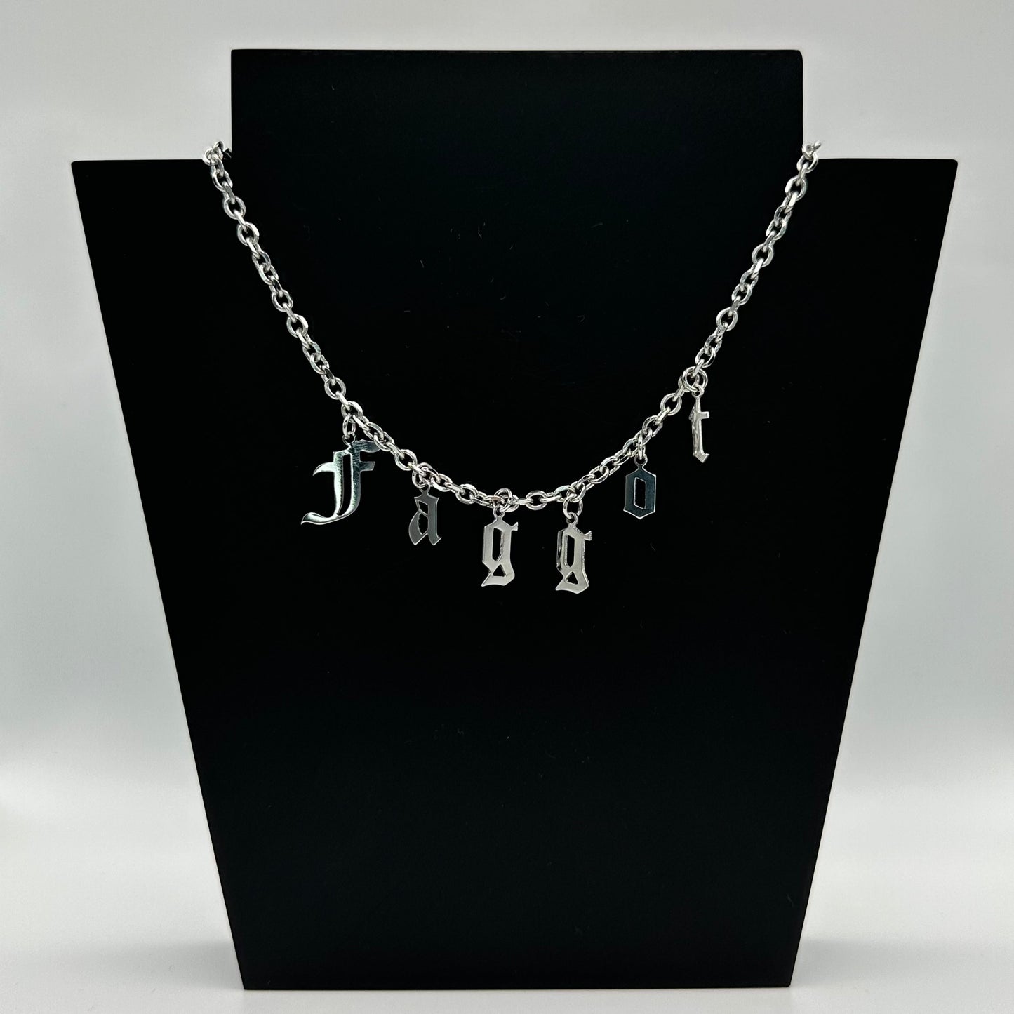 Faggot Necklace | Stainless Steel Queer Necklace