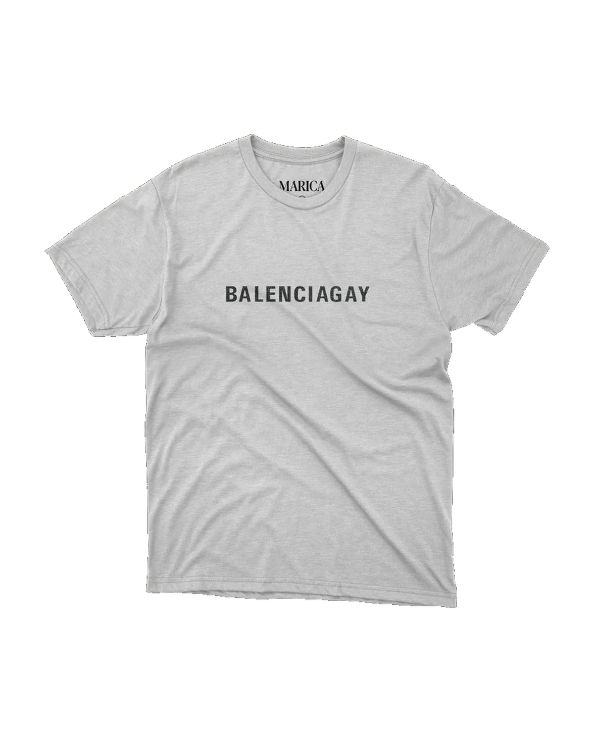 Balenciagay Tshirt in white, front product view