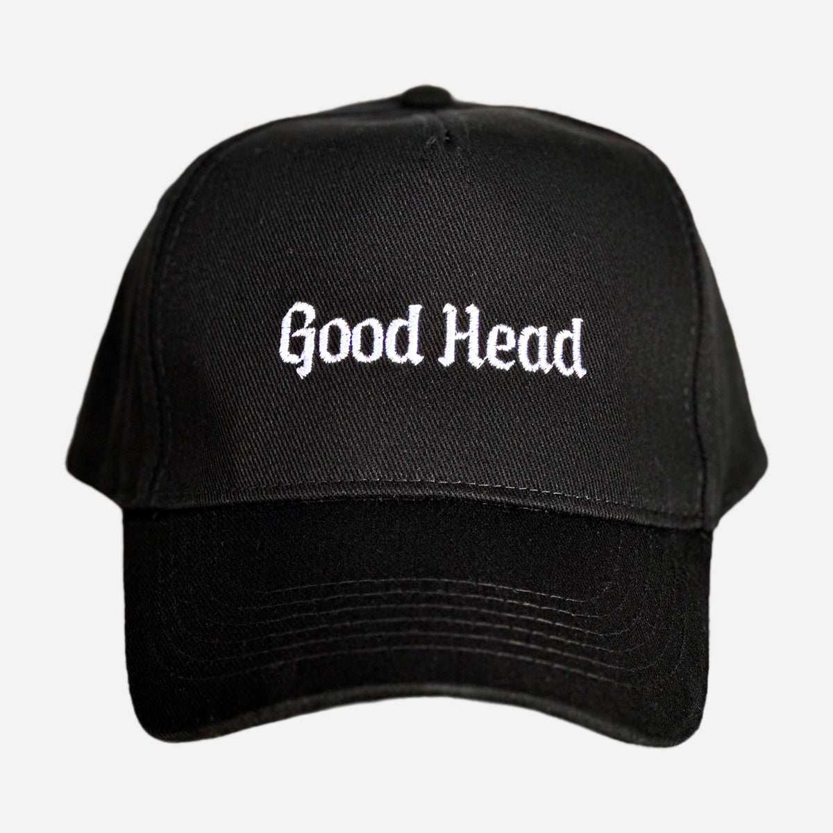 Good Head cap on a light grey background
