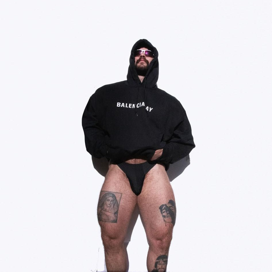 Balenciagay Hoodie – Edgy Gay Streetwear