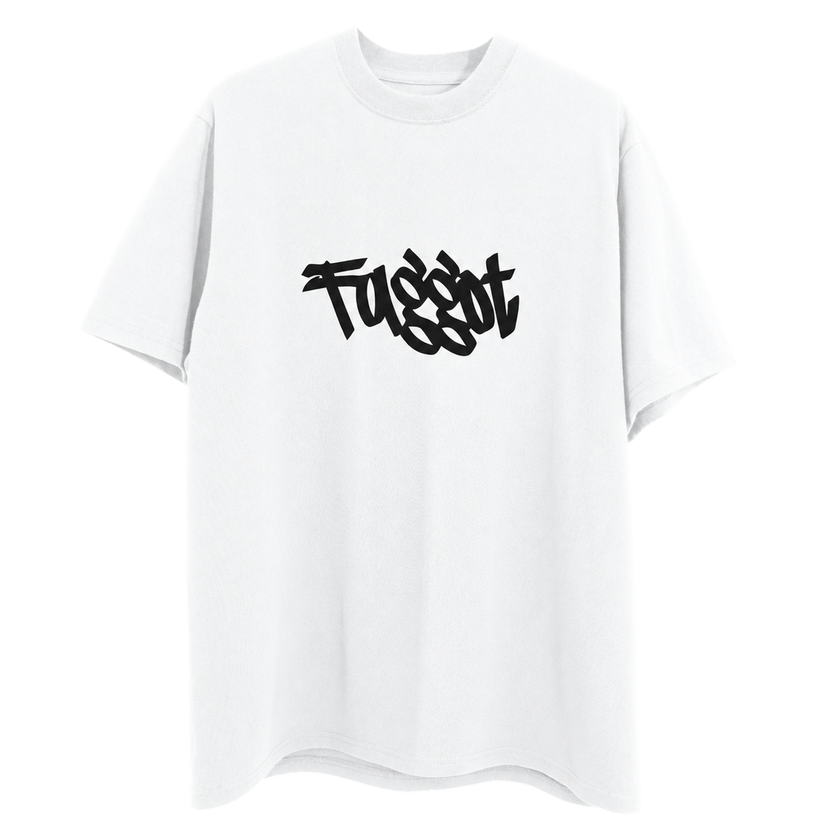 Faggot white T-shirt
